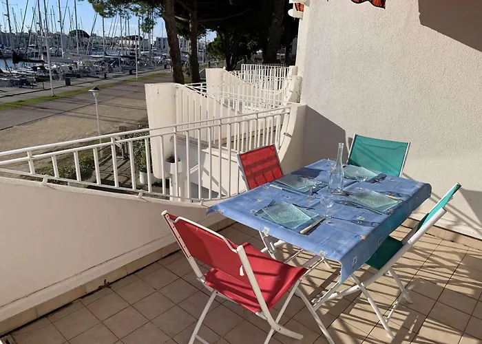 Bel Appt T2 Avec Terrasse Amenagee, Moderne & Confortable Pour 4 Pers, Port Camargue - Fr-1-731-93 Ле-Гро-дю-Руа
