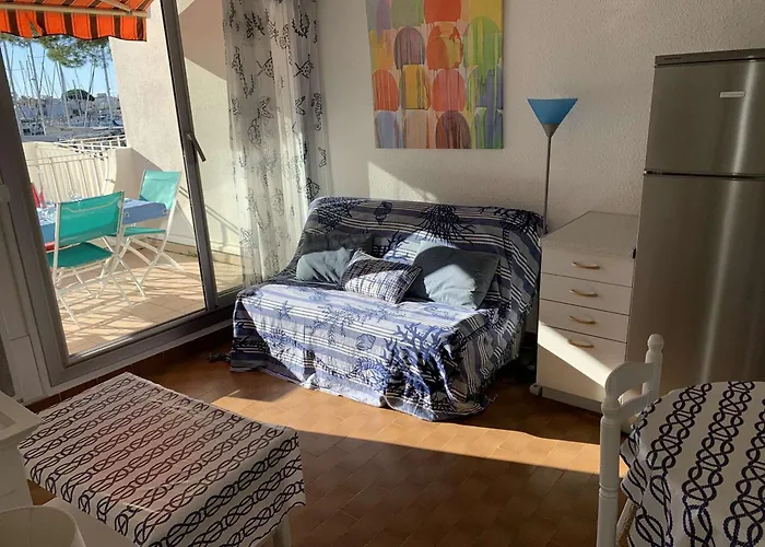 Bel Appt T2 Avec Terrasse Aménagée, Moderne&confortable Pour 4 Pers, Port Camargue - Fr-1-731-93 Le Grau-du-Roi